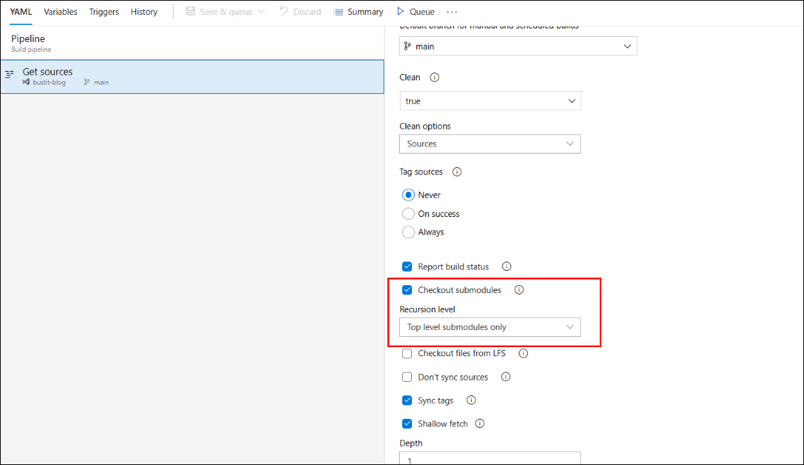 Create repo